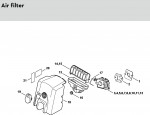 Stihl MS 210 Gasoline Chainsaw Spare Parts